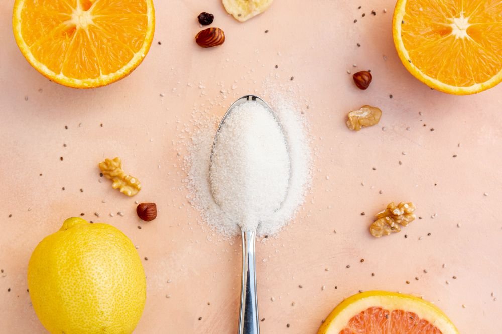 vista-superior-arreglo-cuchara-citricos-freepik