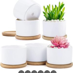 MiniCharm Set: Macetas de Cerámica