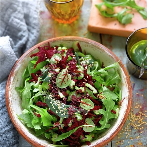 Ensalada Saludable y con Remolacha